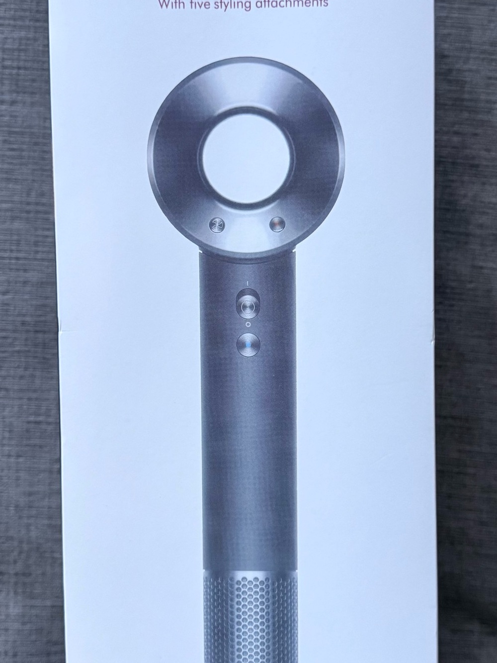 Dyson Hair Dryer in Metallic Gray